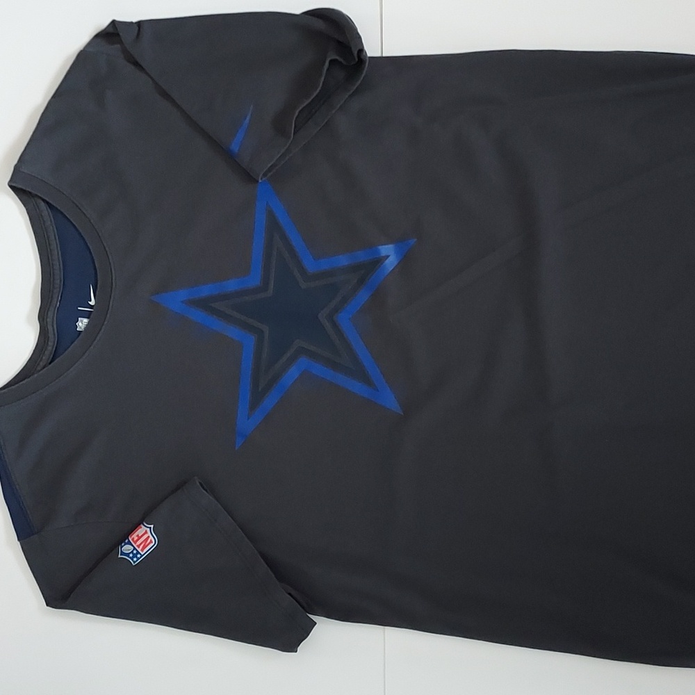 Nike Cowboys NFL Onfield Apparel Dri-fit T-shirt Mens Size Large